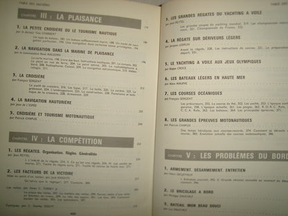 167- Idioma Francés - Libro, Yates, Barcos / Le Yachting. Voile Moteur - Larousse