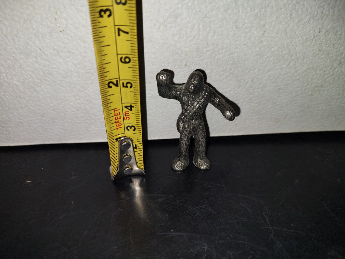 A6- Figura De Metal De Star Wars Promocional De Negrito Bimbo 2005: Chewbacca