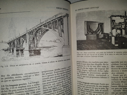 196- Dibujo Técnico -Thomas E. French, Carl L. Y Svensen - Ediciones G. Gili - 1982