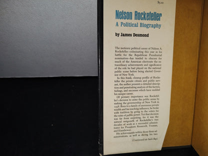 58- Nelson Rockefeller, A Political Biography - James Desmond - 1964