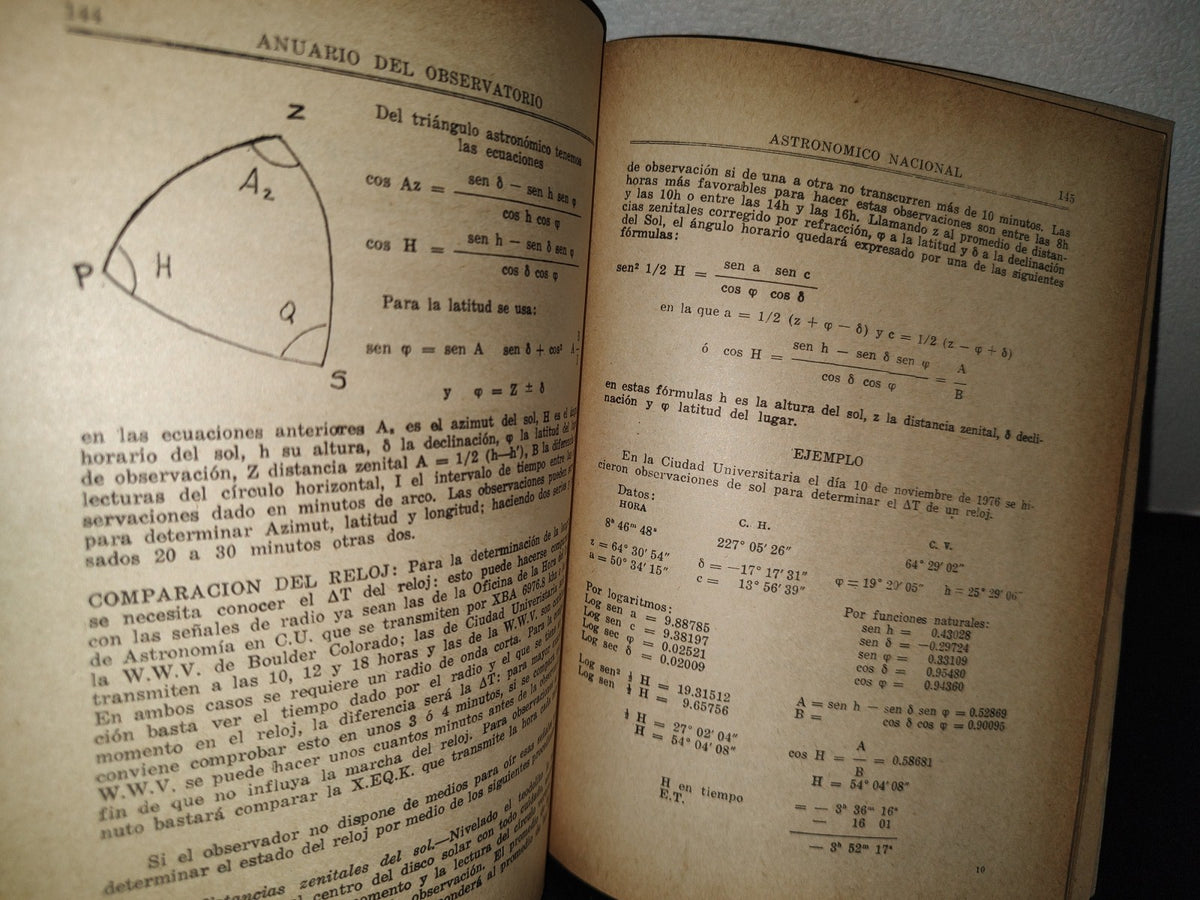 66- Anuario Del Observatorio Astronómico Nacional Para El Año De 1981 . Unam