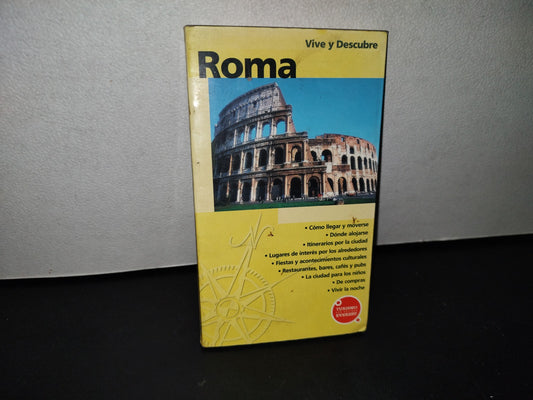 188- Vive Y Descubre Roma. Editorial Everest - 2002