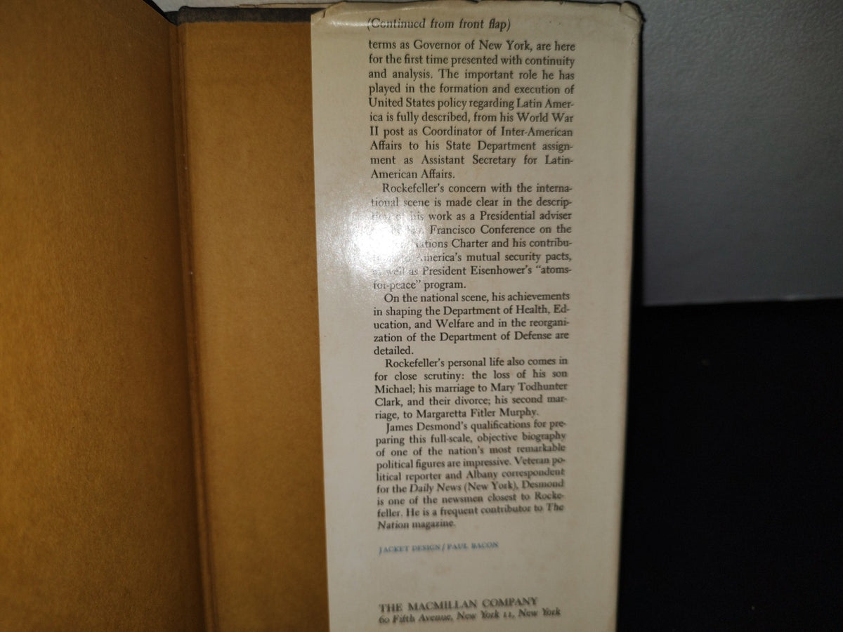 58- Nelson Rockefeller, A Political Biography - James Desmond - 1964