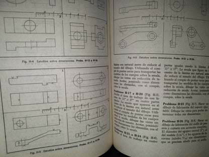 196- Dibujo Técnico -Thomas E. French, Carl L. Y Svensen - Ediciones G. Gili - 1982
