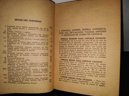 78- 1000 Recetas Industriales Útiles Y Prácticas - Klug, Marchino Y Cía. - 1945