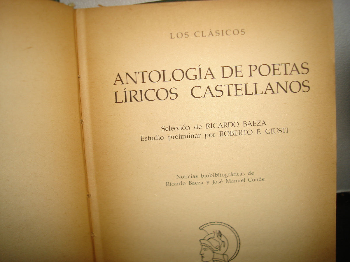 21- Los Clásicos - Antología De Poetas Líricos Castellanos