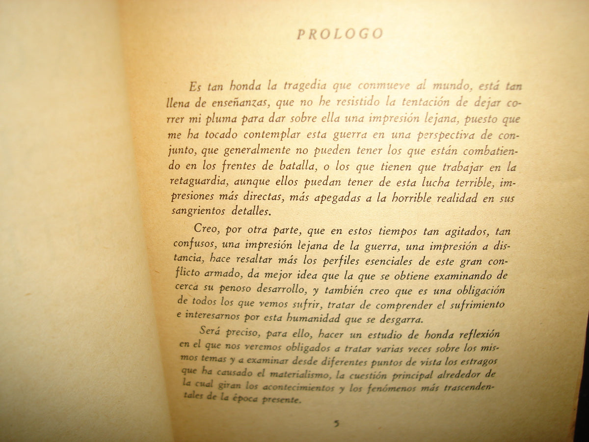 161- Esta Guerra Sin Hitler - Jaime Gurza - Editorial Polis, México, 1941