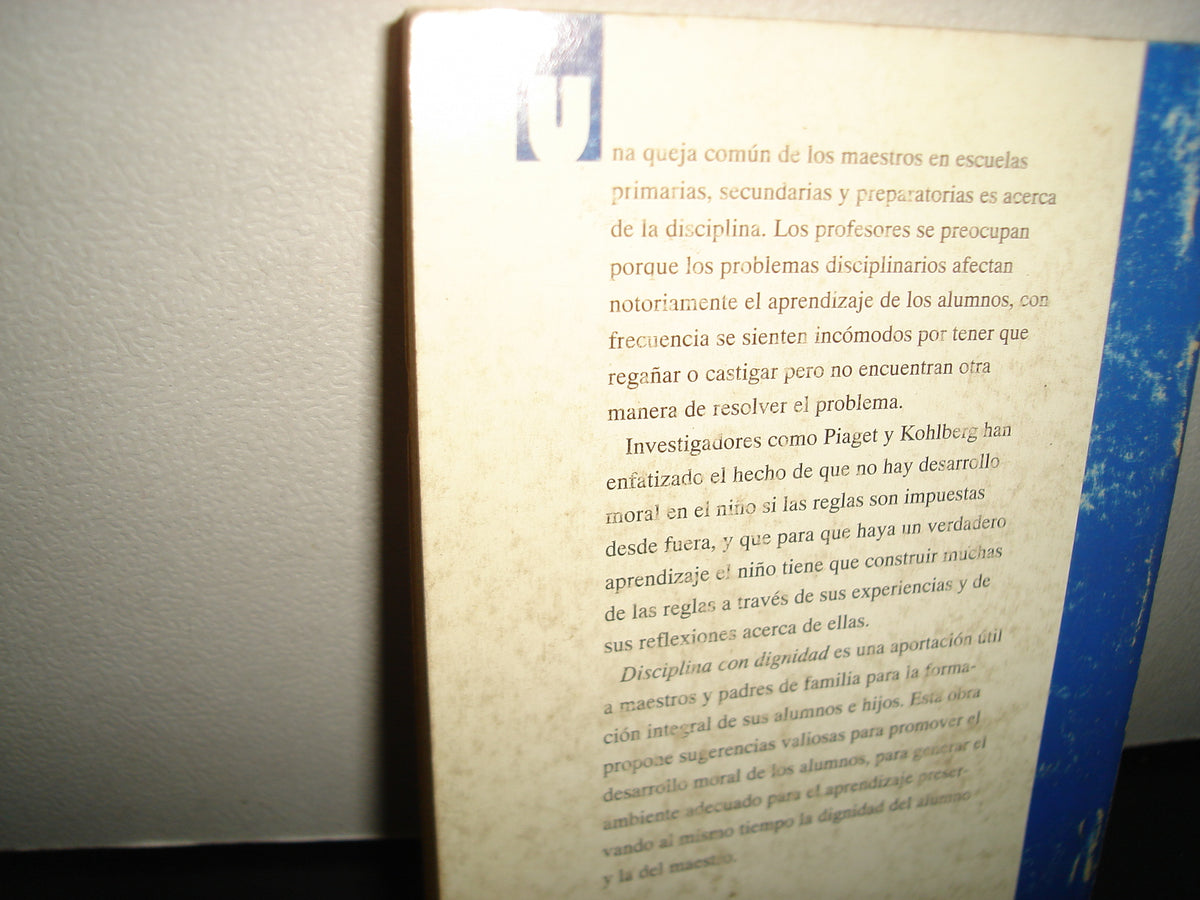 23- Disciplina Con Dignidad - Richard L. Curwin Y Allen N. Mendler - Iteso