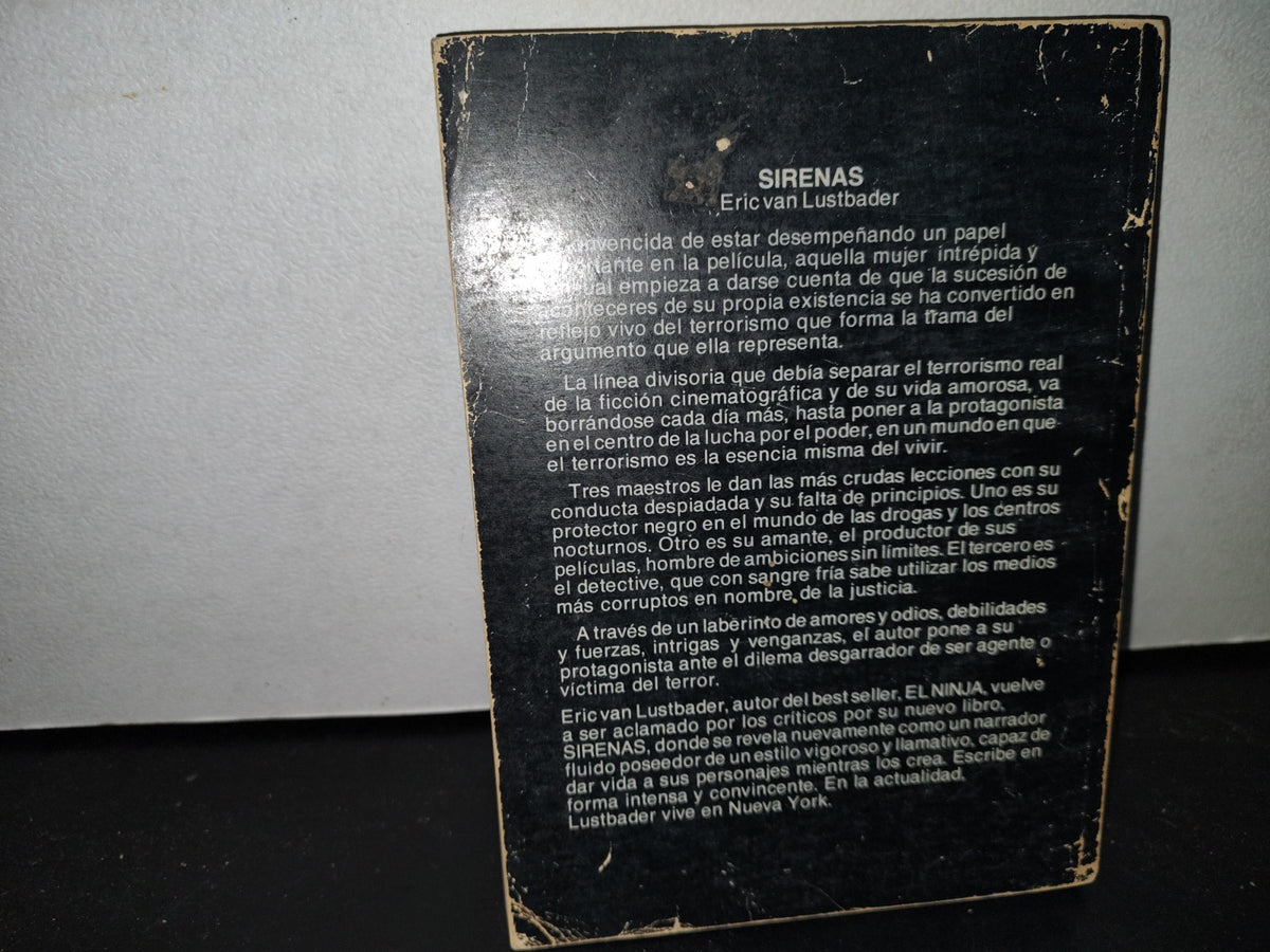 48- Sirenas - Eric Van Lustbader - Bestseller Edivision, Primera Edición 1982