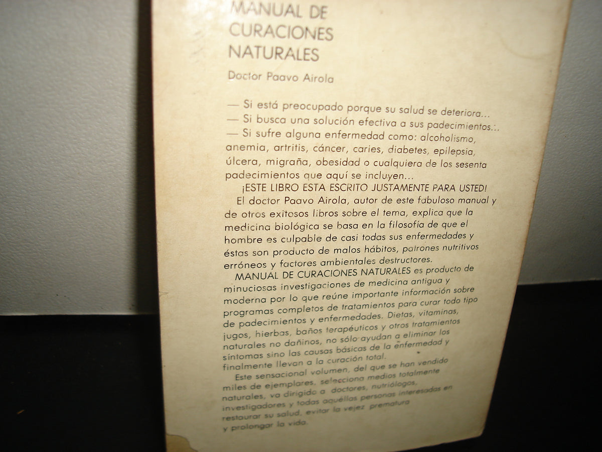 7- Manual De Curaciones Naturales - Paavo Airola