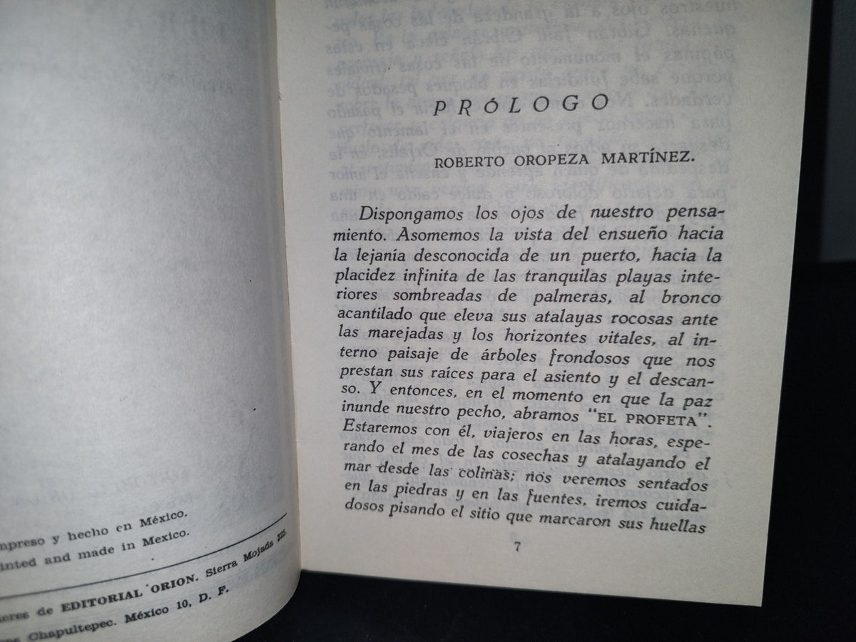 68- El Profeta - Gibrán Jalil Gibrán - 1972
