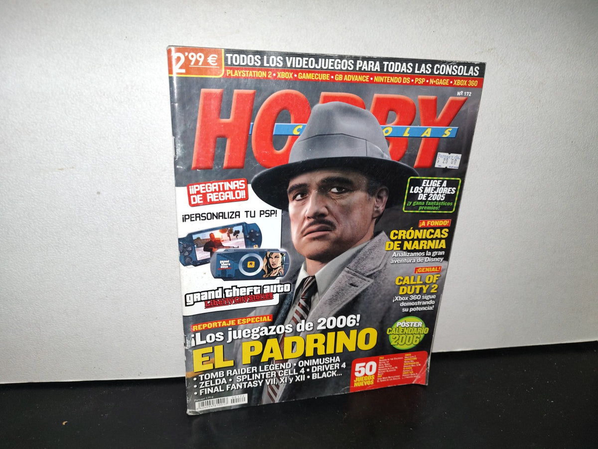 87-2- Revista Hobby Consolas. Los Juegazos De 2006. El Padrino - No. 172