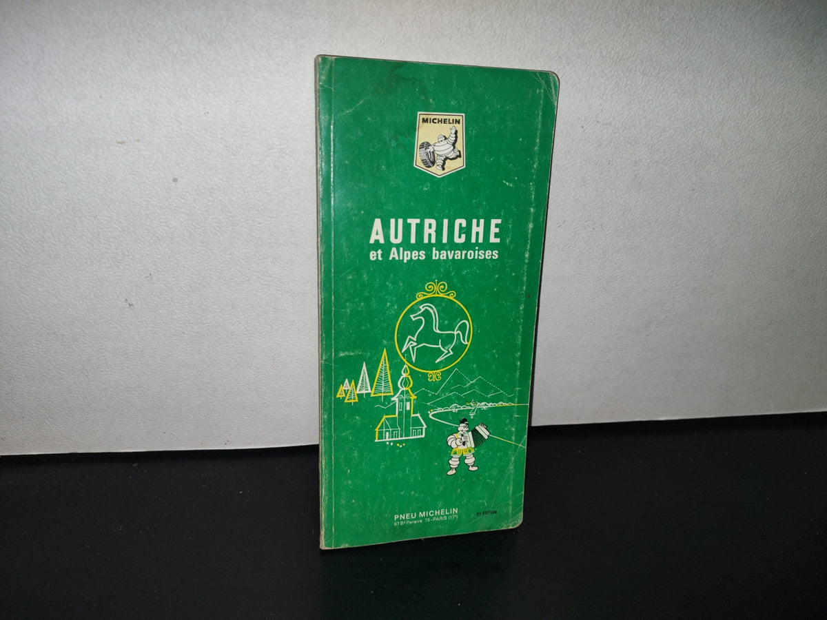 93- Mapas De Austria. Autriche Et Alpes Bavaroises - Michelin 1967