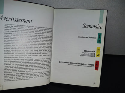 96- Conjugción De Verbos Franceses. Bescherele 1. La Conjugaison, Dictionnaire De Douzemille Verbes