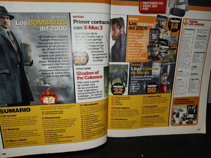 87-2- Revista Hobby Consolas. Los Juegazos De 2006. El Padrino - No. 172