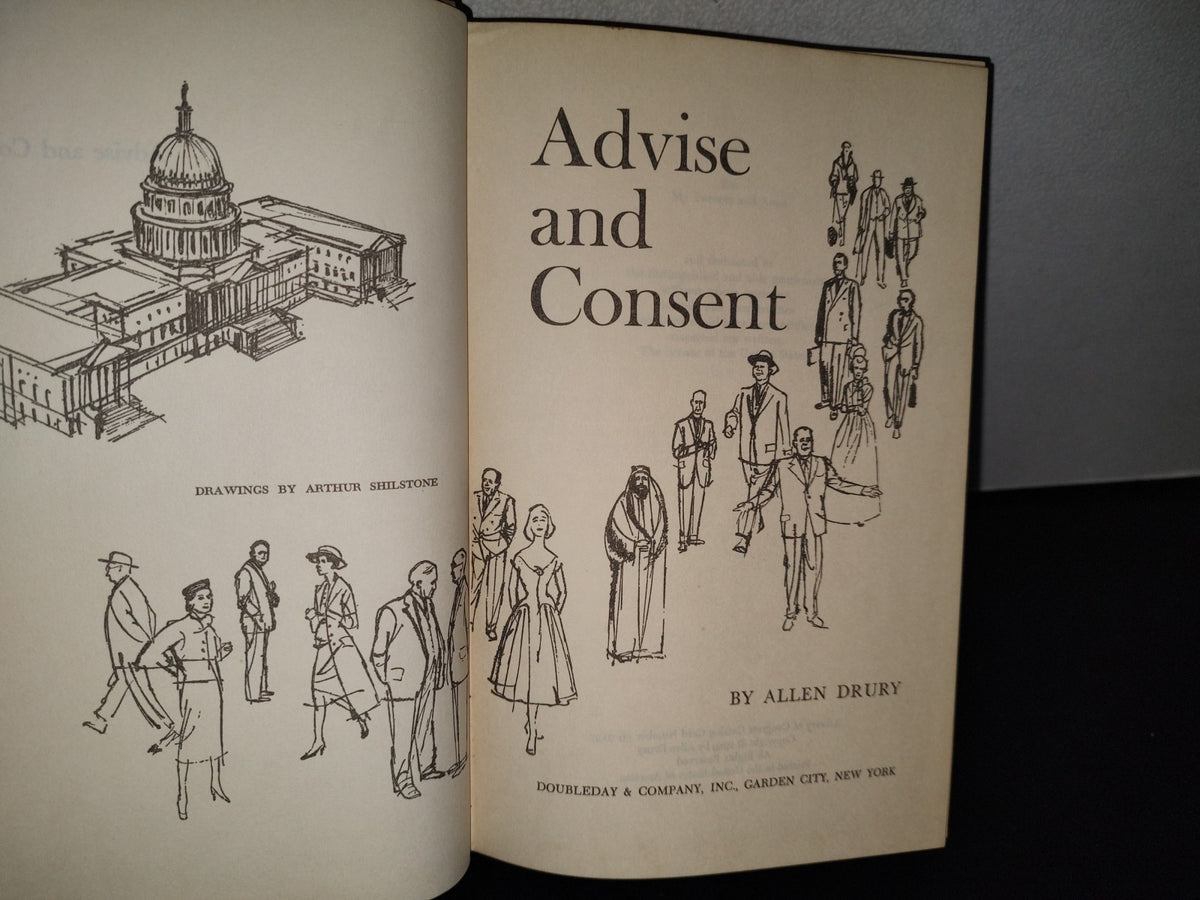 188- Advise And Consent - Allen Drury - Doubleday & Company Inc. - 1959