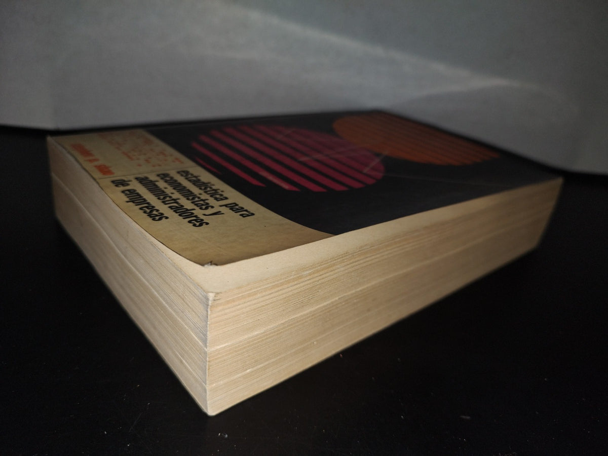 89- Estadística Para Economistas Y Administradores De Empresas - Stephen P. Shao