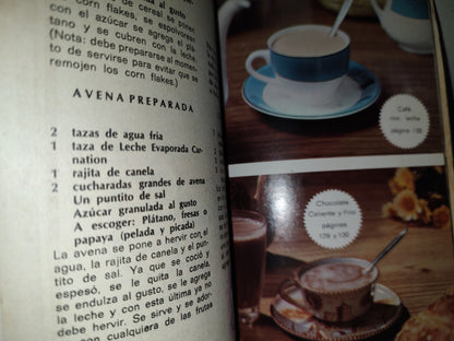 200- Recetario Vintage De Cocina Carnation Clavel - 1976