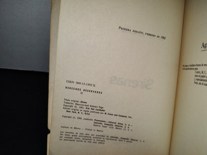 48- Sirenas - Eric Van Lustbader - Bestseller Edivision, Primera Edición 1982