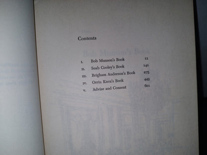 188- Advise And Consent - Allen Drury - Doubleday & Company Inc. - 1959