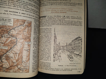 93- Mapas De Austria. Autriche Et Alpes Bavaroises - Michelin 1967