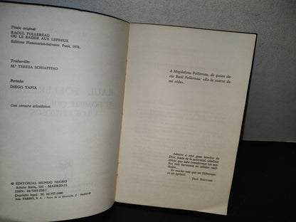 96- Raúl Follereau. El Hombre Que Besaba A Los Leprosos - Jean Toulat. Editorial Mundo Negro 1978