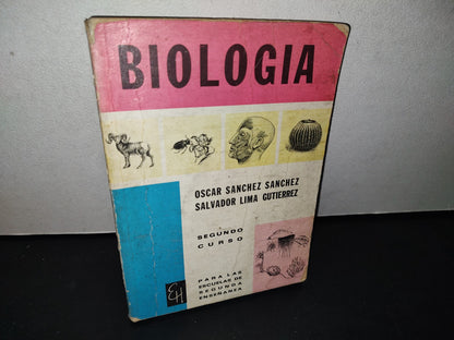 75- Biología. Segundo Curso - Óscar Sánchez S., Salvador Lima G. - 1971