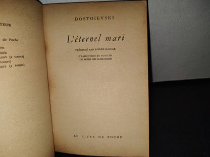 18- Francés. L'Eternel Mari - Dostoievski - 1958