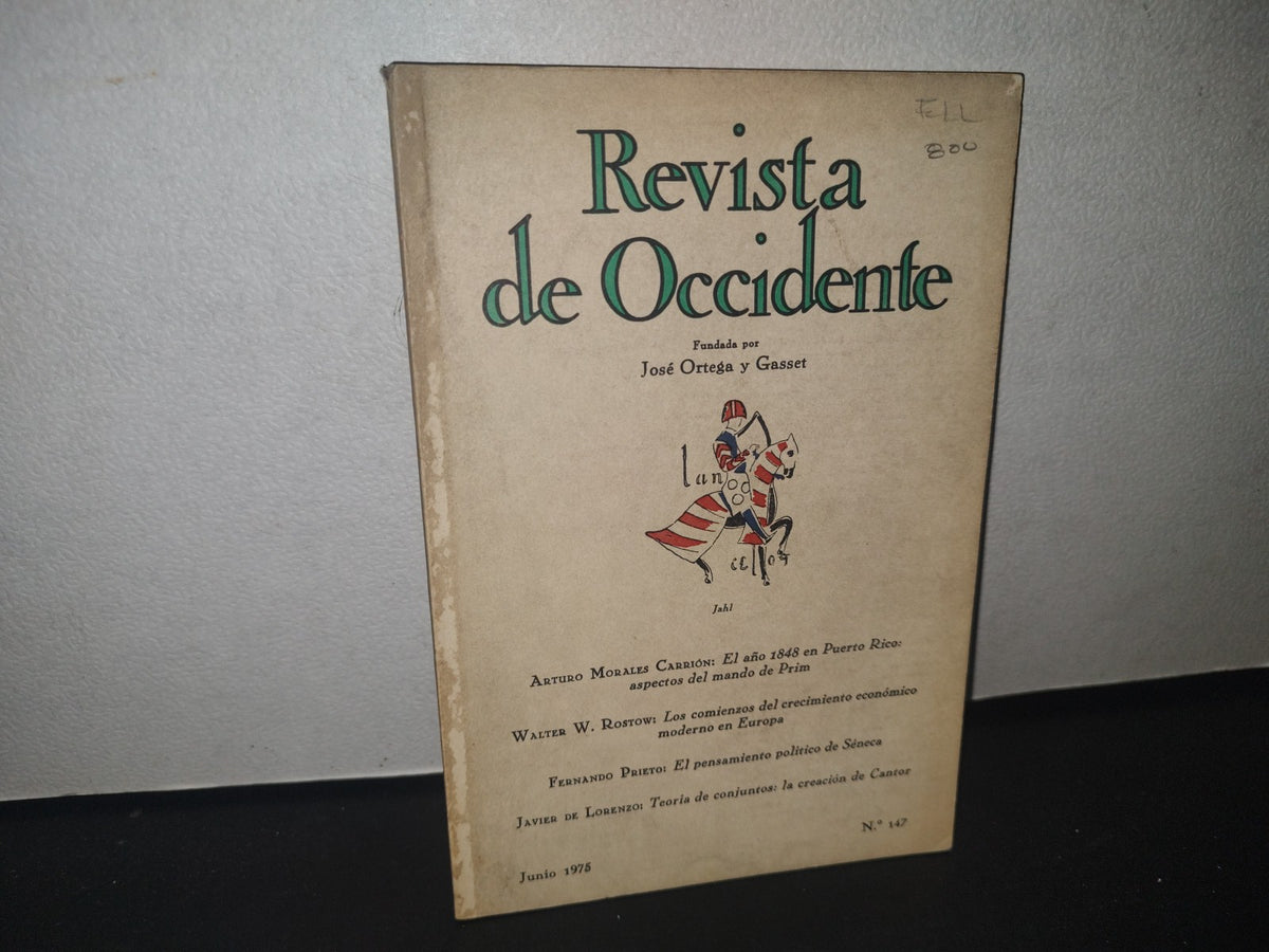 34- Revista De Occidente. Junio 1975, No. 147, El Pensamiento Político De Séneca