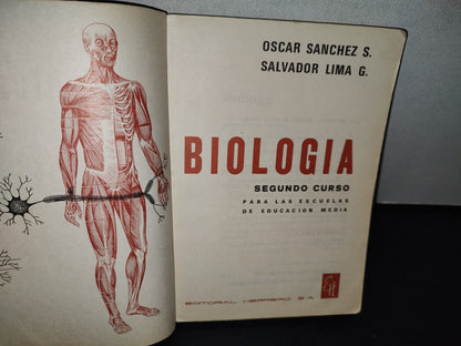 75- Biología. Segundo Curso - Óscar Sánchez S., Salvador Lima G. - 1971