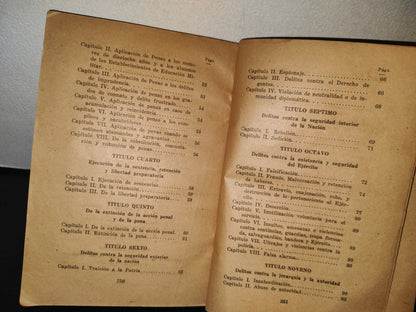 92- Antiguo Código De Justicia Militar - Librería Militar Marte, México, D. F. - 1934