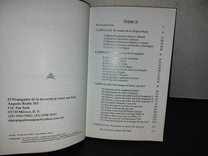 153- Devocionario Josefino 2011. El Propagador De La Devoción Al Señor San José. México, 2011