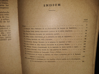 59- Inventores E Industriales - Samuel Smiles - 1884