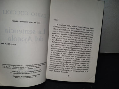 66- La Sentencia Del Ayatola. El Caso De "Versos Satánicos" Y El Problema De La Religión Ante El Hombre Actual - Carlo Coccioli - Primera Edición 1989