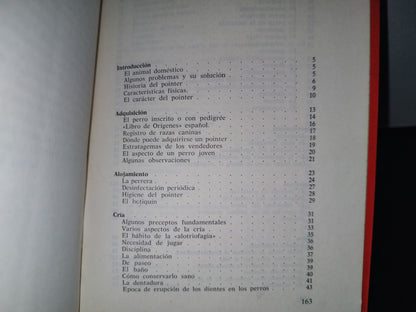 84- El Pointer. Cómo Se Cría, Cómo Se Adiestra - Eugenio Craveri - 1973