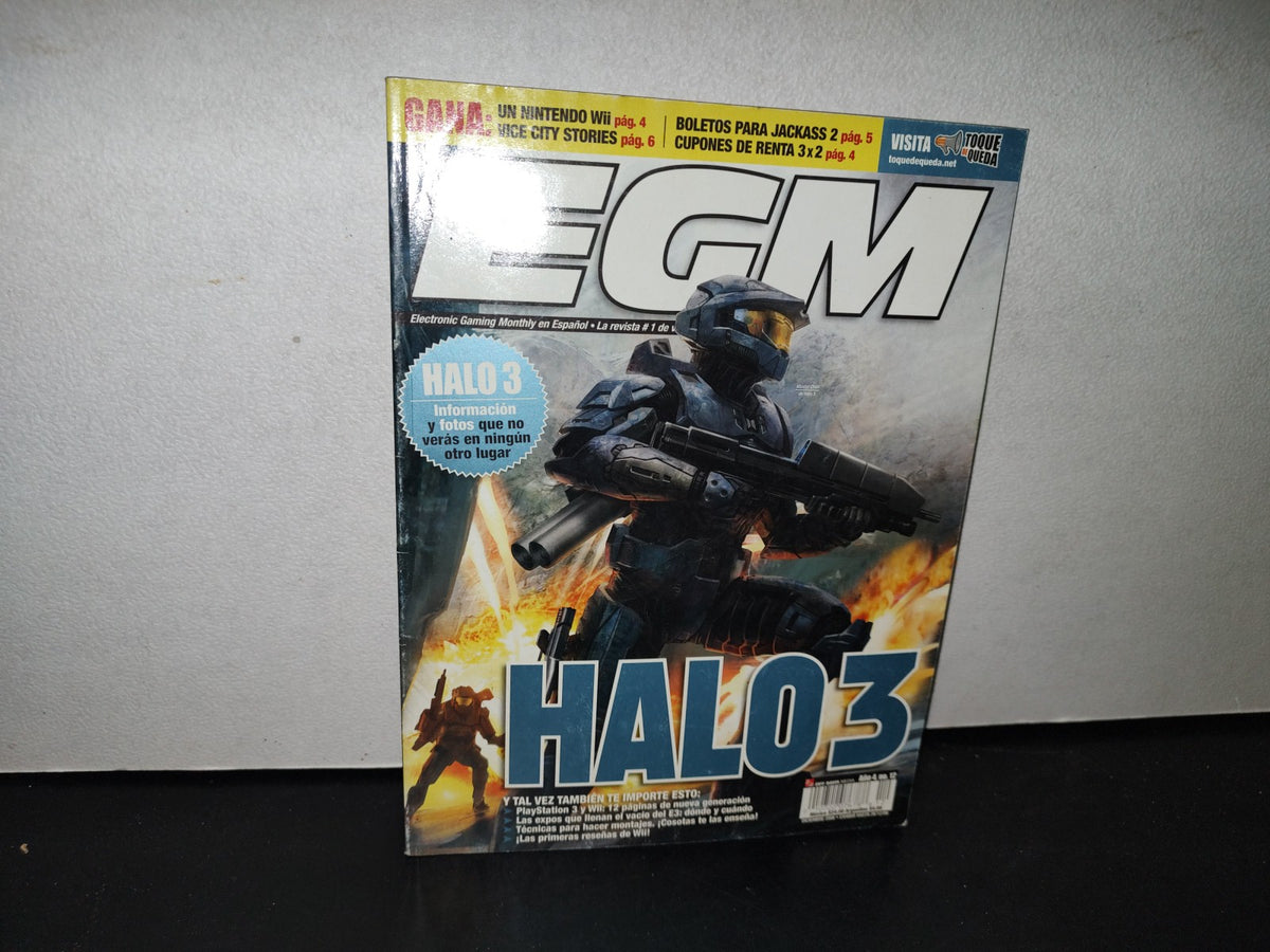 87-2- Egm. Electronic Gaming Monthly En Español. Halo 3 - Diciembre 2006
