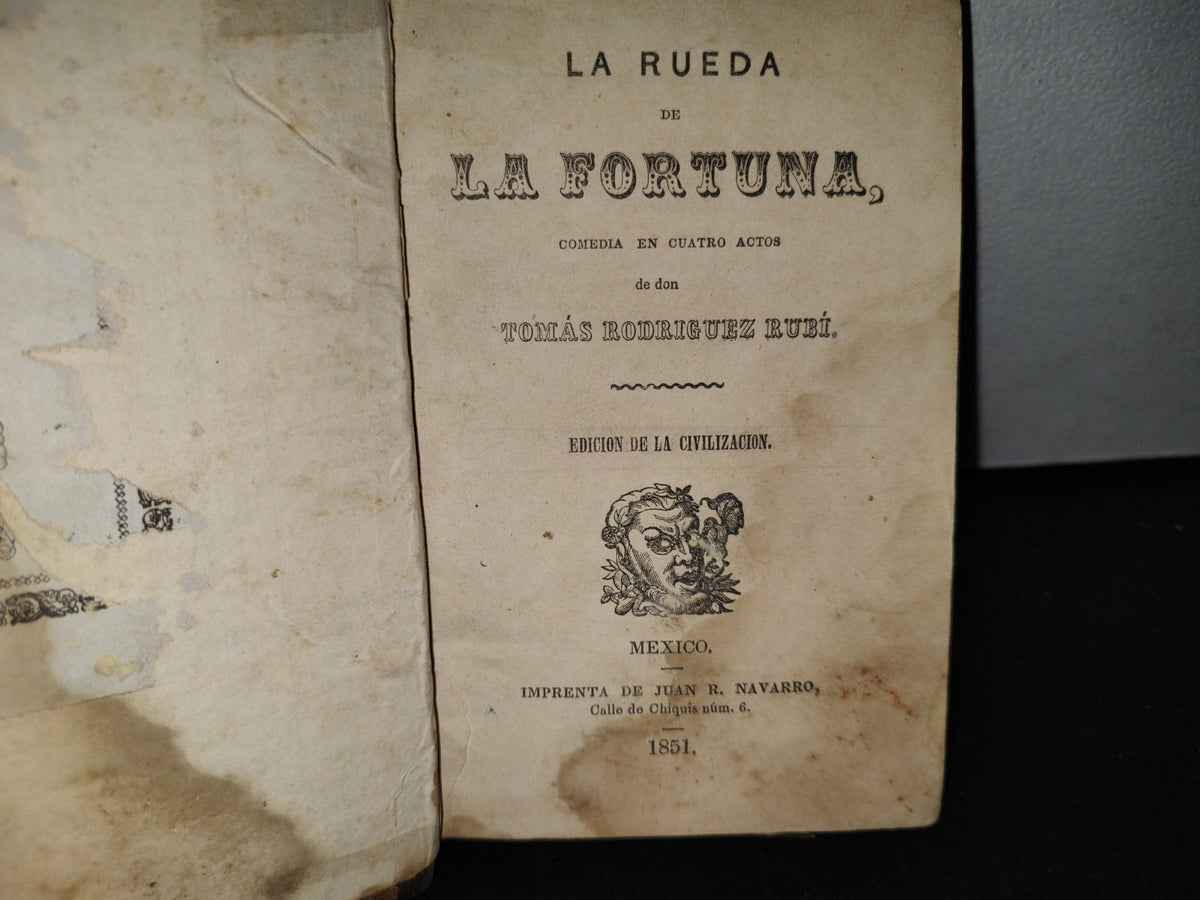 59- La Rueda De La Fortuna / Saúl / El Palacio De Medrano / - Tomás Rodríguez Rubí - 1851