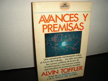 24- Avances Y Premisas - Alvin Toffler - Best Seller, Edivision - Primera Edición, Febrero De 1979