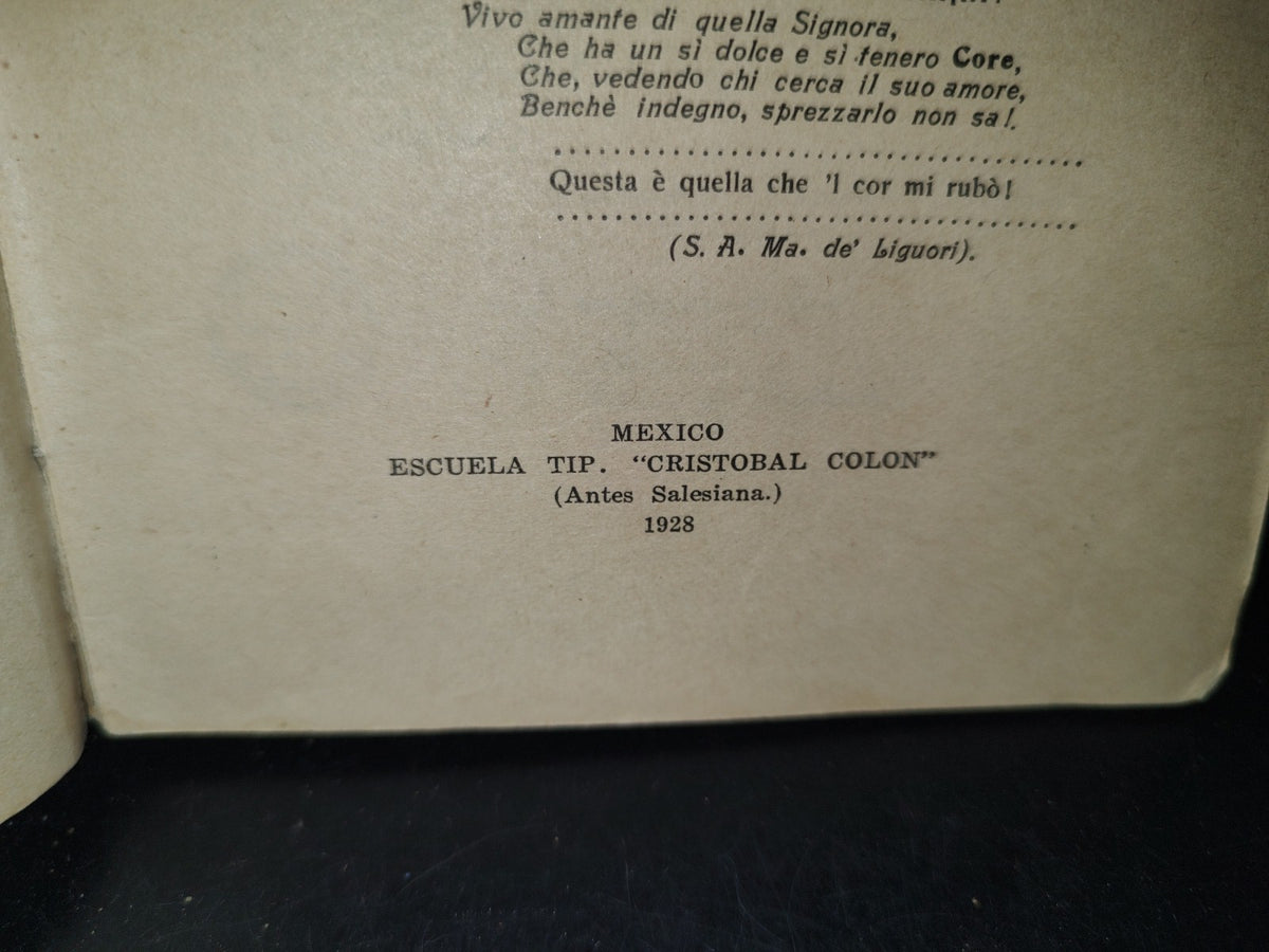 64- Primores Del Corazón Purísimo De María - Luis María Galarza - México, Escuela Tip. "Cristobal Colón" 1928