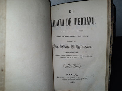 59- La Rueda De La Fortuna / Saúl / El Palacio De Medrano / - Tomás Rodríguez Rubí - 1851