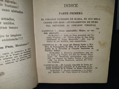 64- Primores Del Corazón Purísimo De María - Luis María Galarza - México, Escuela Tip. "Cristobal Colón" 1928