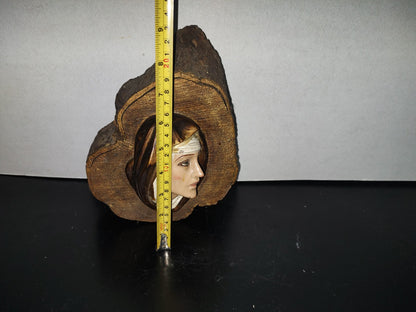 A1- Escultura, Rostro De La Virgen Dolorosa - 70'S, 80'S