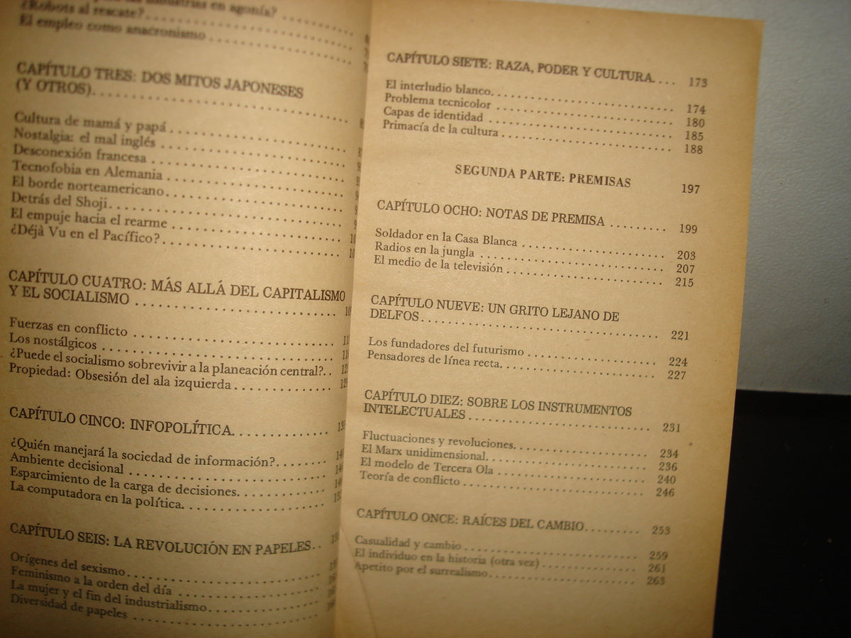 24- Avances Y Premisas - Alvin Toffler - Best Seller, Edivision - Primera Edición, Febrero De 1979