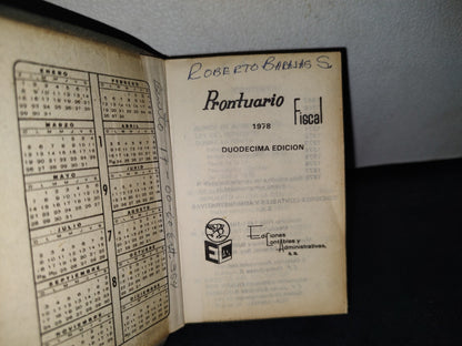 74- Prontuario Fiscal 1979 - Ediciones Contables Administrativas S. A.