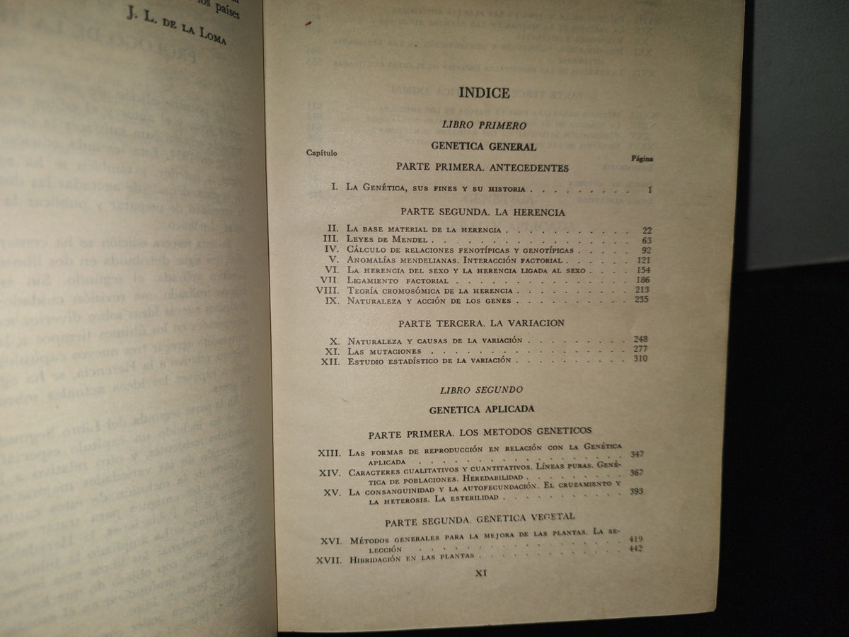 196- Genética General Y Aplicada - José Luis De La Loma