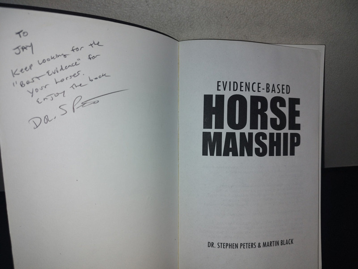 209- Equitación. Evidence-Based Horsemanship - Dr. Stephen Peters & Martin Black - Firmado