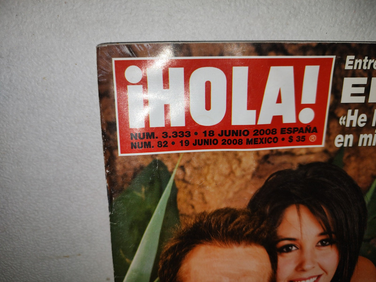 93- Revista ¡Hola! Alexander Acha, Emmanuel - Núm. 18 Junio 2008