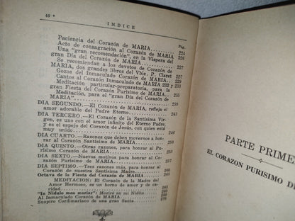 64- Primores Del Corazón Purísimo De María - Luis María Galarza - México, Escuela Tip. "Cristobal Colón" 1928