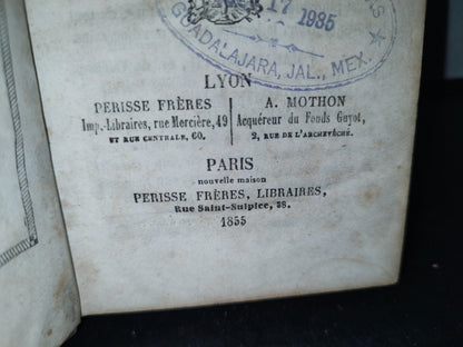 60- Explication Du Mystère De Jésus Au Jardin Des Oliviers. M. Bletton Perisse Frerès Libraires 1855