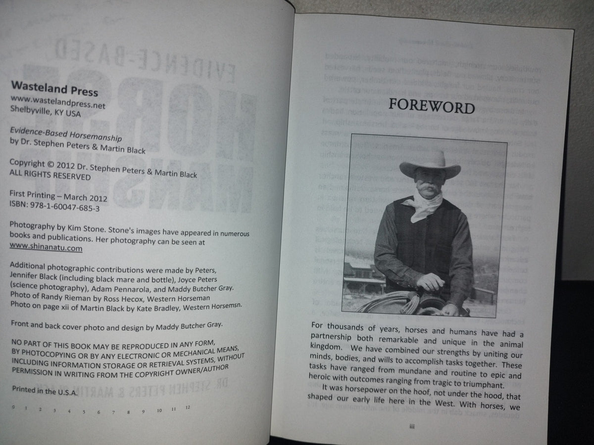 209- Equitación. Evidence-Based Horsemanship - Dr. Stephen Peters & Martin Black - Firmado